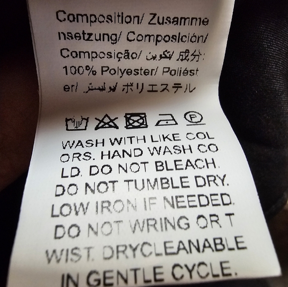 Shein black button up long sleeve dress - Picture 5 of 5